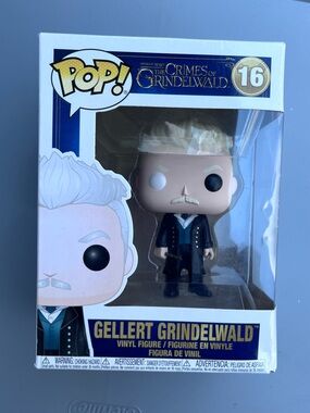 Gellert Grindelwald Funko Pop in Box Harry Potter